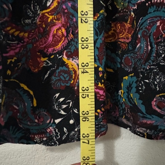 Free People Intimately colorful lounge wide leg elastic waist with pockets. - Picture 8 of 9